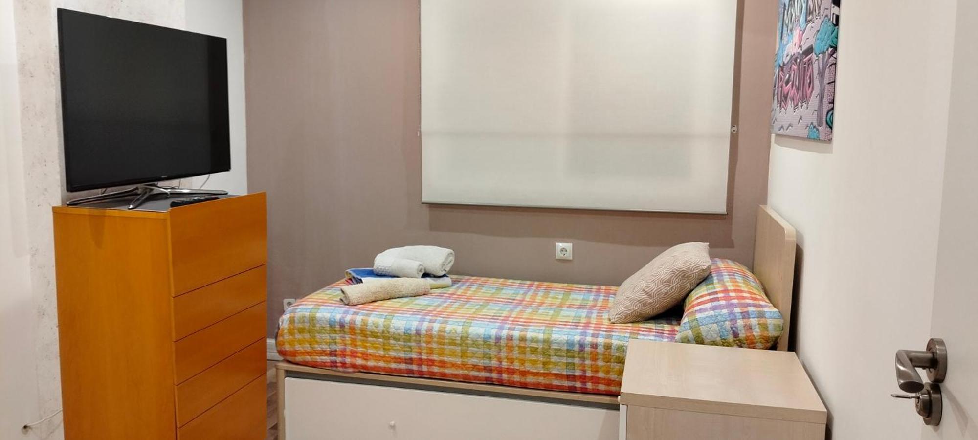 Apartmán Habitacion Individual Valencie Pokoj fotografie